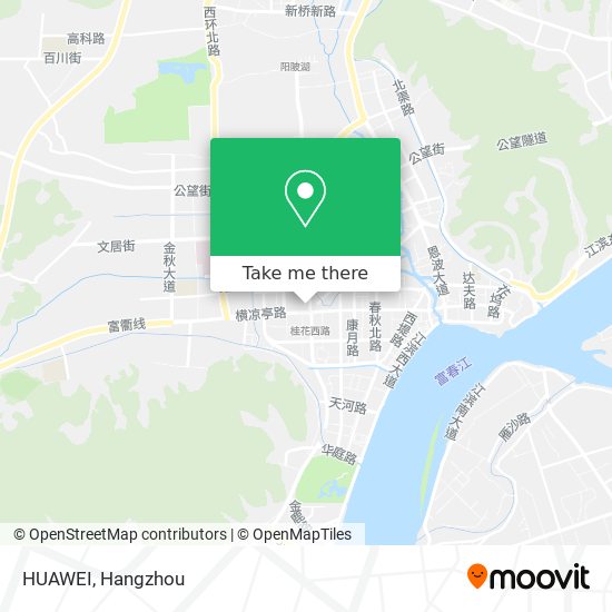 HUAWEI map