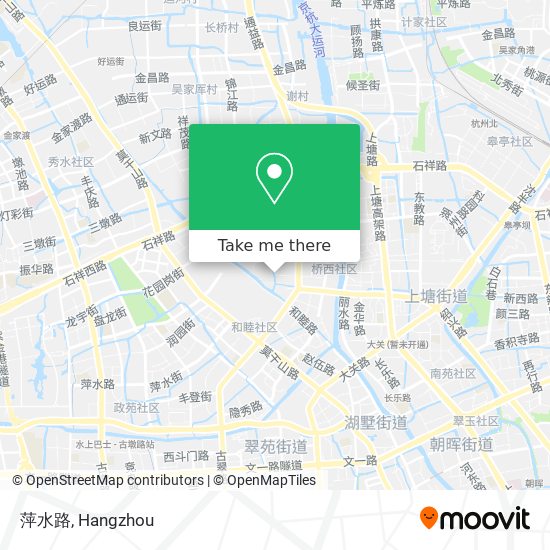 萍水路 map