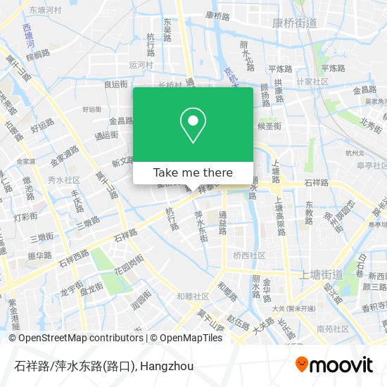 石祥路/萍水东路(路口) map