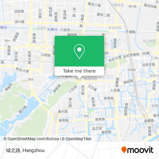 城北路 map