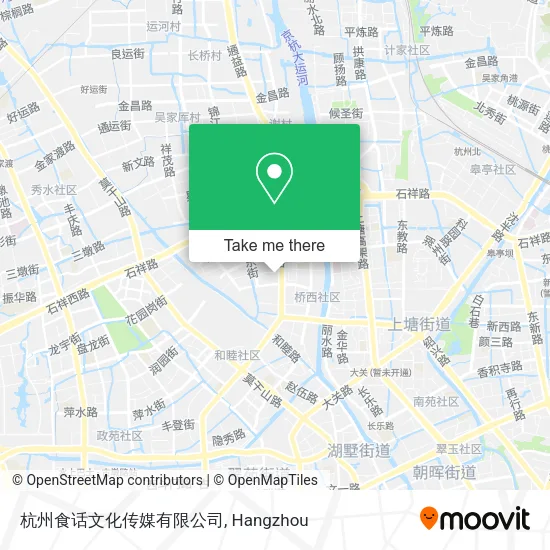 杭州食话文化传媒有限公司 map