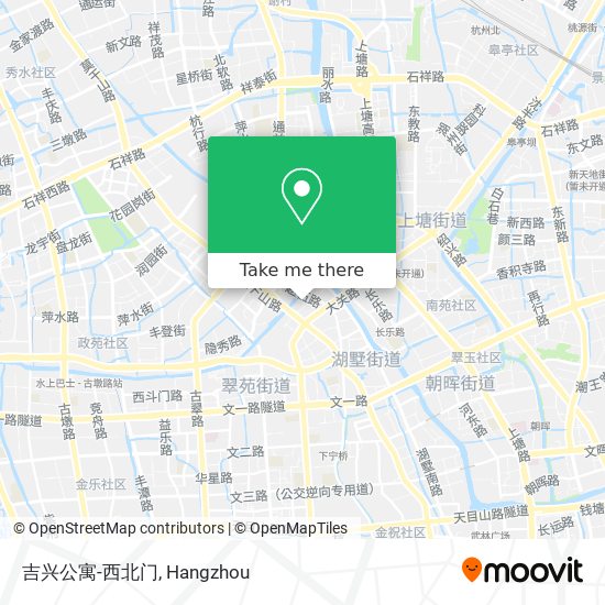 吉兴公寓-西北门 map