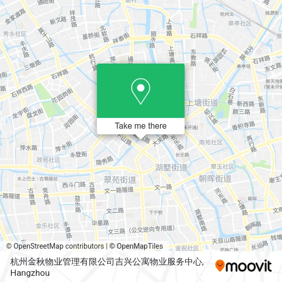 杭州金秋物业管理有限公司吉兴公寓物业服务中心 map