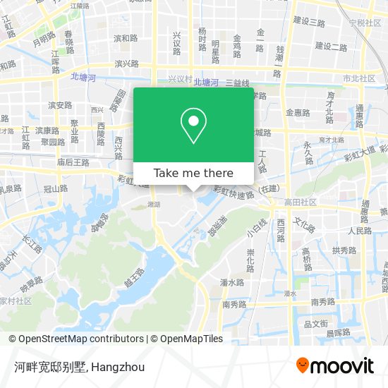 河畔宽邸别墅 map