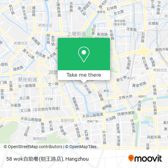 58 wok自助餐(朝王路店) map