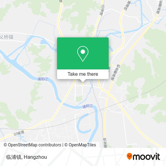 临浦镇 map
