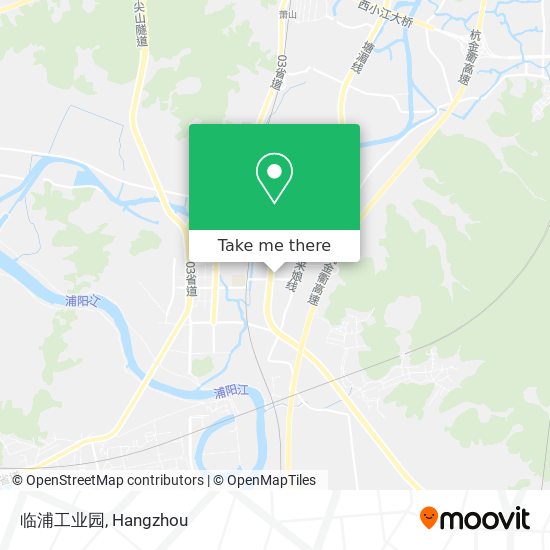 临浦工业园 map