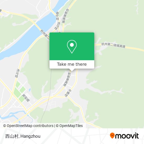 西山村 map