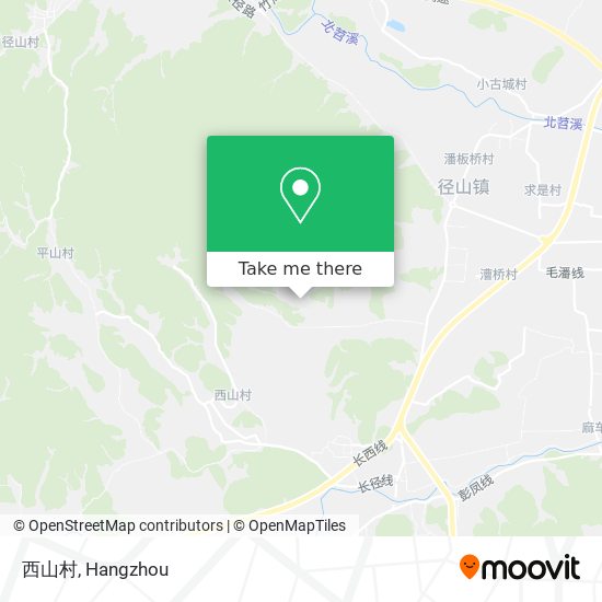 西山村 map
