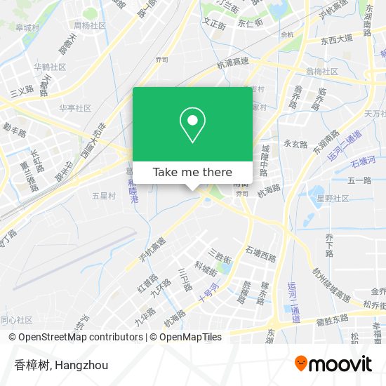 香樟树 map