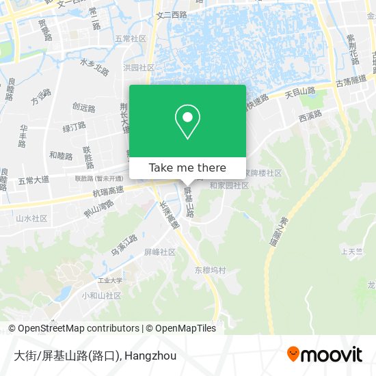 大街/屏基山路(路口) map