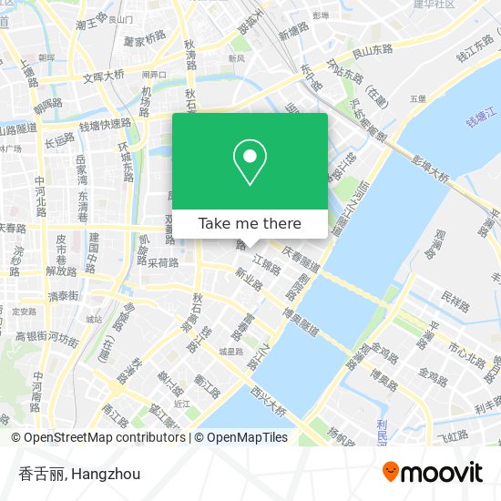香舌丽 map