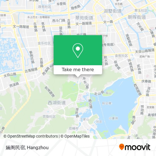 婳阁民宿 map