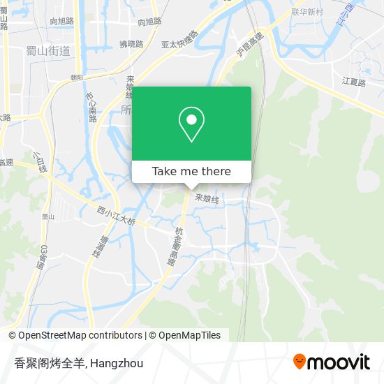 香聚阁烤全羊 map