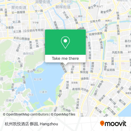 杭州凯悦酒店·酥园 map