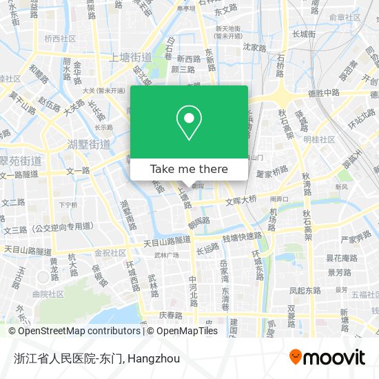 浙江省人民医院-东门 map