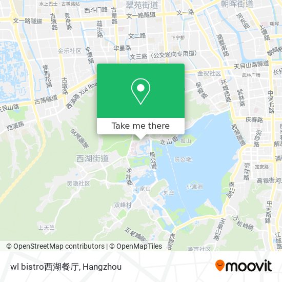wl bistro西湖餐厅 map