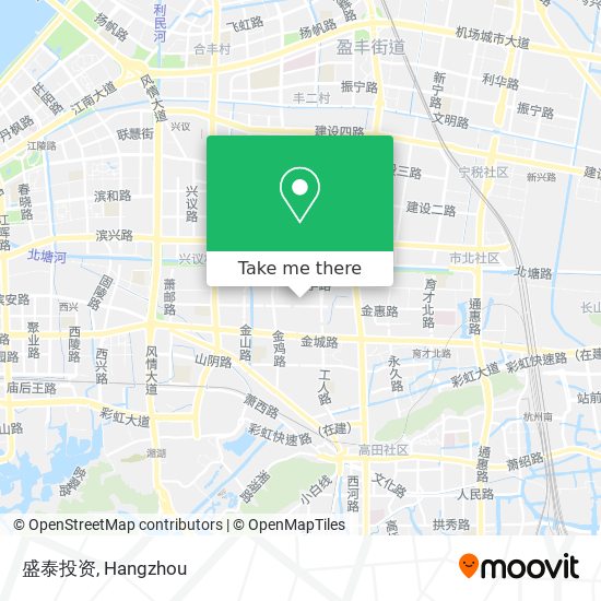 盛泰投资 map
