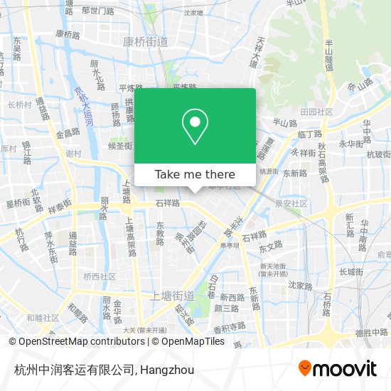 杭州中润客运有限公司 map