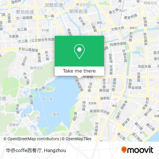 华侨coffe西餐厅 map