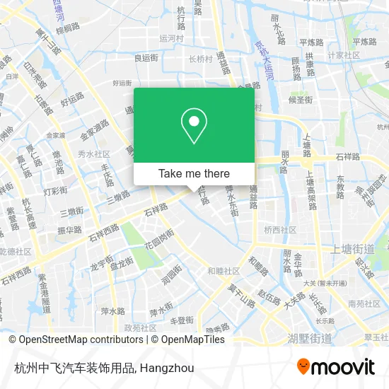 杭州中飞汽车装饰用品 map