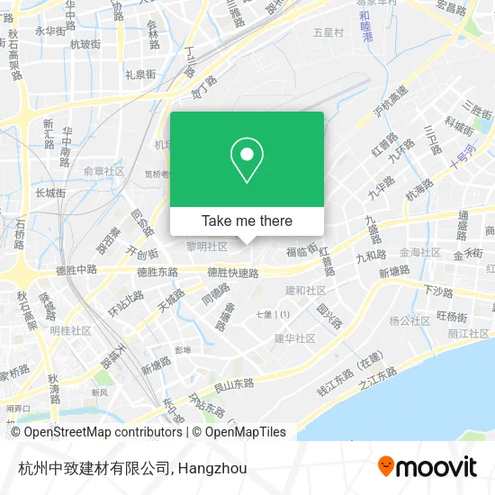 杭州中致建材有限公司 map