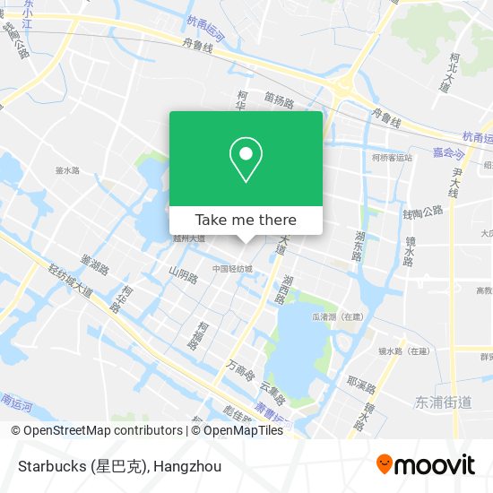 Starbucks (星巴克) map