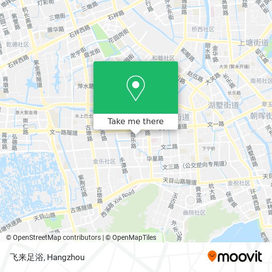 飞来足浴 map