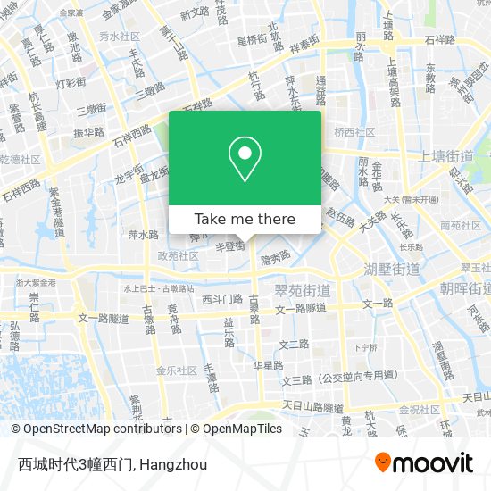 西城时代3幢西门 map