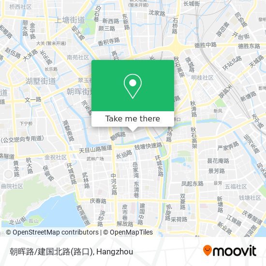 朝晖路/建国北路(路口) map