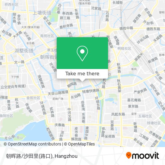 朝晖路/沙田里(路口) map