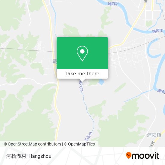 河杨湖村 map