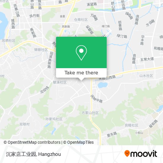 沉家店工业园 map