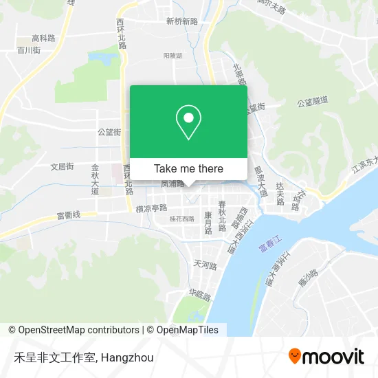 禾呈非文工作室 map