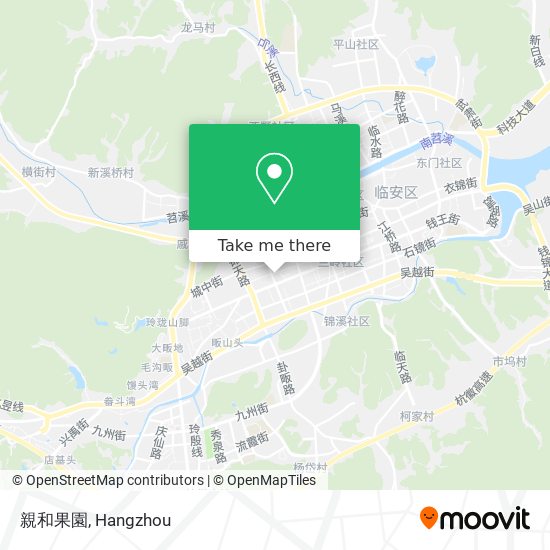 親和果園 map