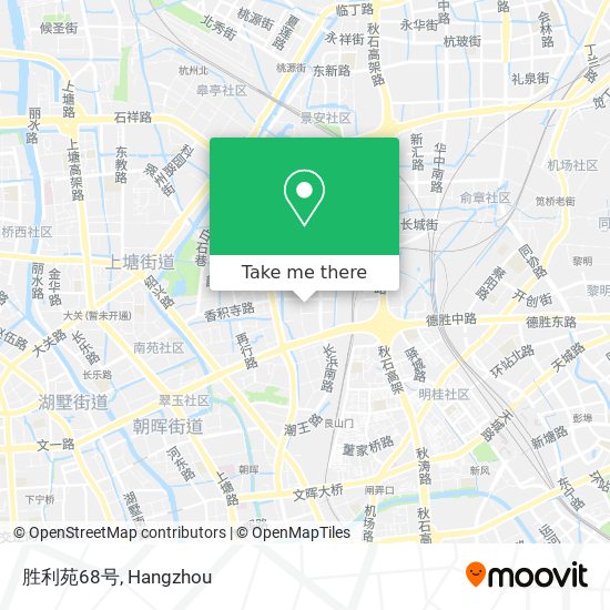 胜利苑68号 map