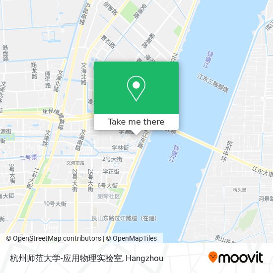 杭州师范大学-应用物理实验室 map