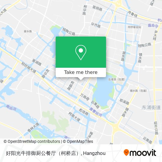 好阳光牛排御厨公餐厅（柯桥店） map