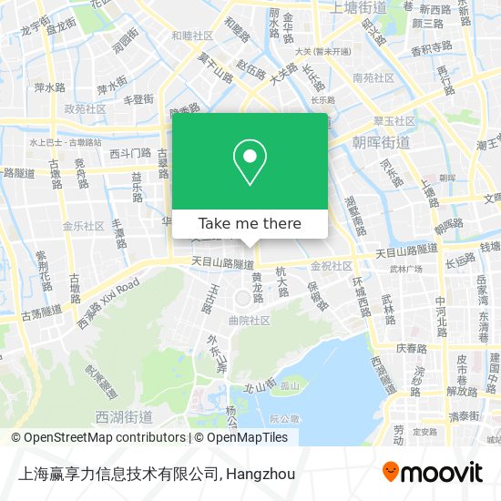 上海赢享力信息技术有限公司 map