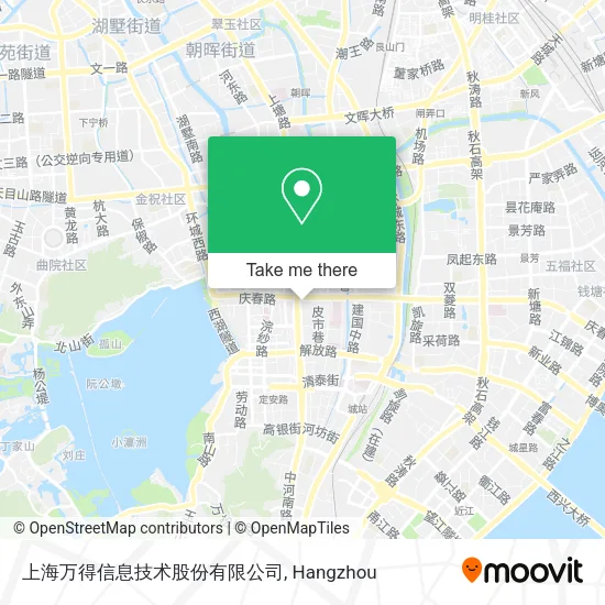 上海万得信息技术股份有限公司 map