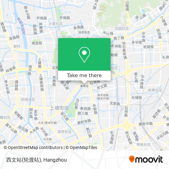 西文站(轮渡站) map