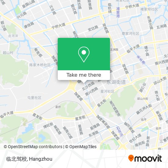 临北驾校 map