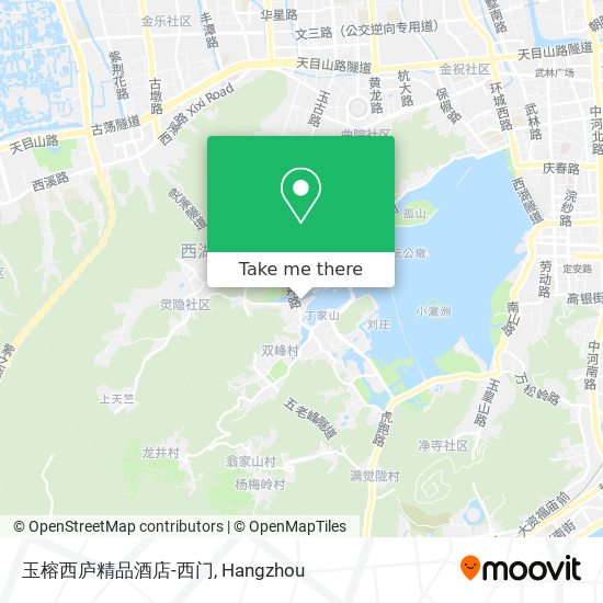 玉榕西庐精品酒店-西门 map