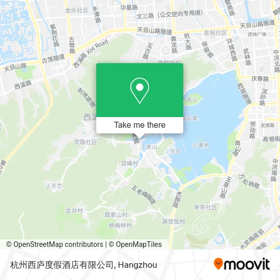 杭州西庐度假酒店有限公司 map