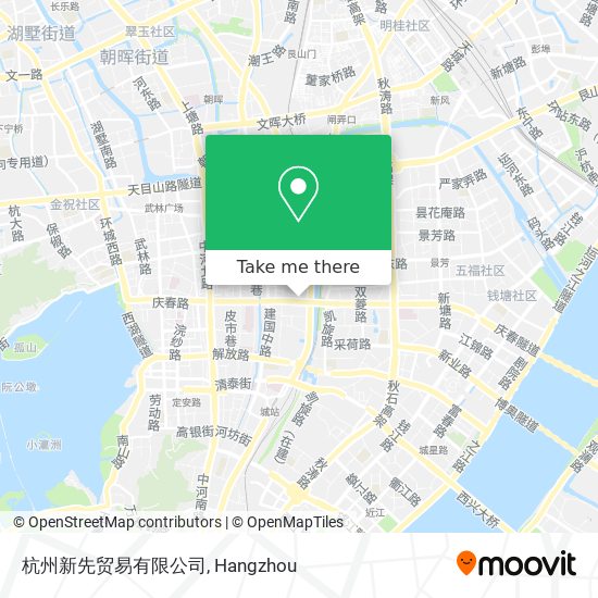 杭州新先贸易有限公司 map