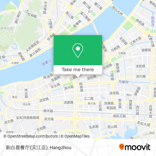 新白鹿餐厅(滨江店) map