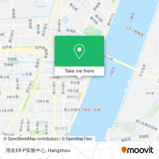 用友ER-P实验中心 map