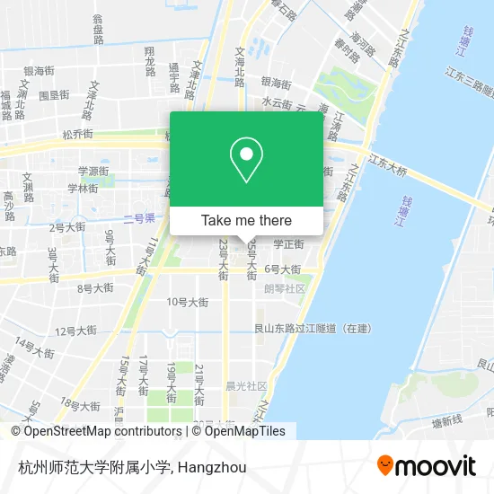 杭州师范大学附属小学 map