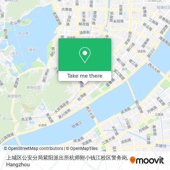 上城区公安分局紫阳派出所杭师附小钱江校区警务岗 map