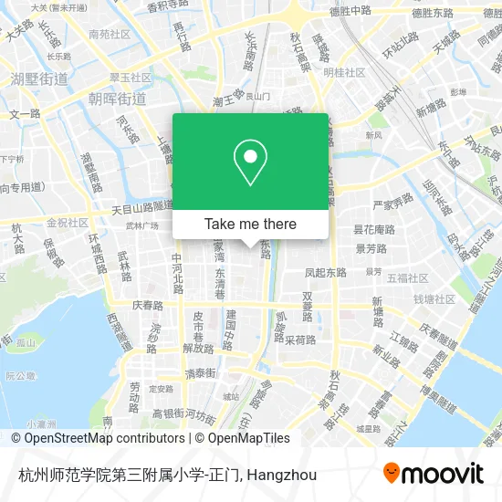 杭州师范学院第三附属小学-正门 map